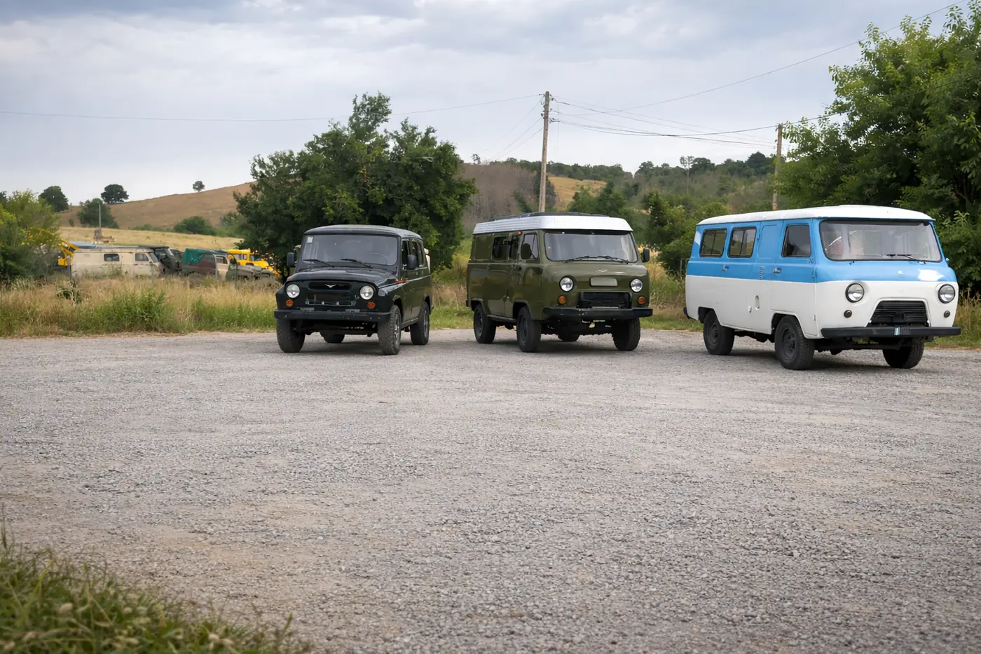 UAZ-Fahrzeuge